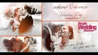 Simple Wedding Slideshow - After Effects Template