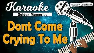 KARAOKE Dont Come Crying To Me - VINCE GILL