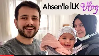 AHSEN İLE İLK VLOG | SABAH RUTİNİMİZ (Günlük Bebek Bakımı) w/ @pd.barissahin