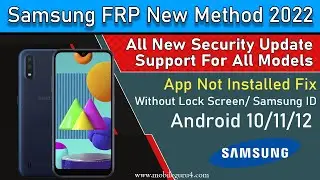 Samsung FRP Bypass 2021 - 2022 | Android 10, 11, 12 | All Security Update New Method 2022 |