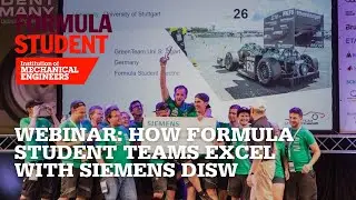 Webinar: How Formula Student Teams excel with Siemens DISW