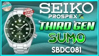 Upgrade! | New Seiko Prospex 3rd Gen Hulk Sumo 200m Automatic Diver SBDC081 Unbox & Review