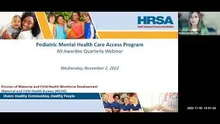 PMHCA All Awardee Quarterly Webinar November 2022