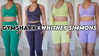 GYMSHARK x WHITNEY SIMMONS TRY ON HAUL | Embrace your evolution