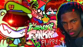 FLIPPY MADE ME POWER UP! Friday Night Funkin vs Flippy fnf mod [FULL WEEK]