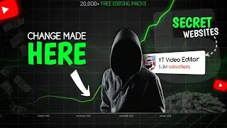 Top 5 Websites For Video Editors 🔥| Free Editing Resources And Packs #youtube