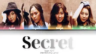 Sugar (슈가) - Secret Color Coded Lyrics [Han/Rom/Eng] (가사)