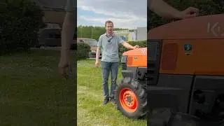 Многофункциональный трактор Кубота. Хотели бы себе такой Мерседес?😁 
