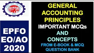 EPFO Enforcement Officer 2020 | General Accounting Principles MCQs with Explanations | Must Watch
