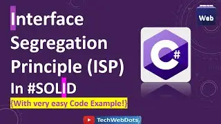 Interface Segregation Principle (ISP) | C# | with very easy code example | SOLID Design Principles