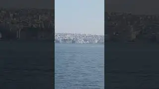 Измир/панорама с парома/Эгейское море/
