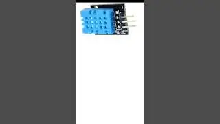 DHT11 sensor pinout. #arduino #electronics #iot #project