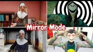 Mirror Mode Jumpscares Evil Nun ⚔️Vs Smiling X Corp 2 ⚔️Vs The Nun ⚔️Vs Smiling X Corp