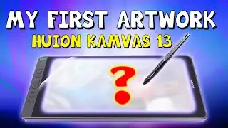 Unveiling My First Artwork on Huion Kamvas 13