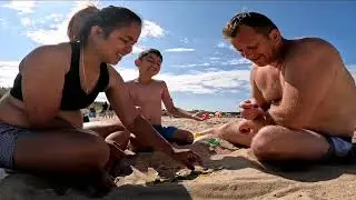 RELAXING AT PALANGA BEACH | LITHUANIA🇱🇹 | KING SERVA