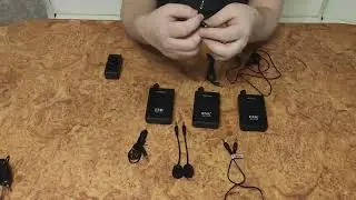 Петличный микрофон EYK EW-C102 и XIAOKOA UHF
