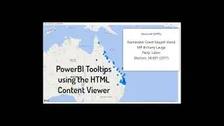 Power BI ToolTips In HTML Content