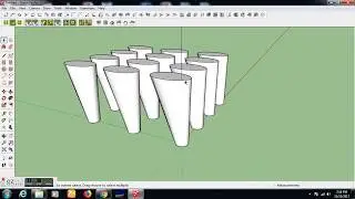 Best Way to make multiple copies in Google Sketchup (Part 2/2)