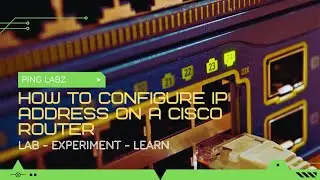 How to configure IP Address on a Cisco Router Interface
