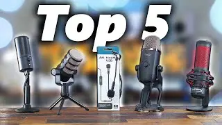 TOP 5 : MEILLEUR MICROPHONE USB POUR Voix off 2023 micros GAMING et STREAMING