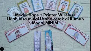 Ide Peluang Usaha Cetak di rumah pakai Hape + Printer Wireless