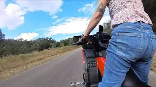 Her First Long Distance Trip On A Goldwing
