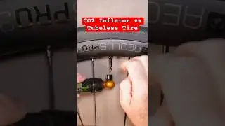 Inflating a Tubeless Tire with a CO2 Inflator. How much Pressure?