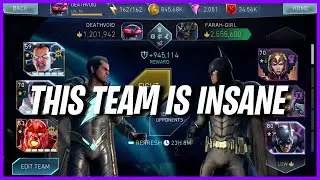 Injustice 2 Mobile | This Is An Insane Arena Team | Arena Gameplay