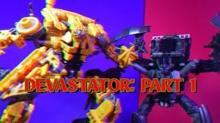TRANSFORMERS STUDIO SERIES DEVASTATOR CHRISTMAS SPECIAL: Mixmaster & Scrapper! (Part 1)