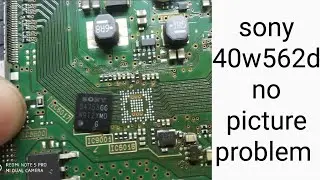 No picture sony led tv(black screen on sony tv)