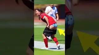 🤣🤣 Crazy Moments in Women's Football #shorts