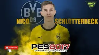 CREAR NICO SCHLOTTERBECK en PES2017
