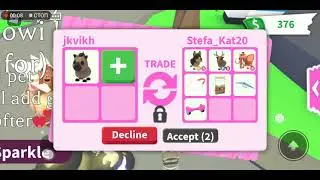 Я затрейдилась с подругой за гиену в адопт ми- trade Hyena in adopt me!