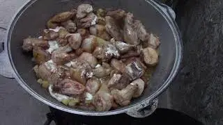Курочки в сметане
