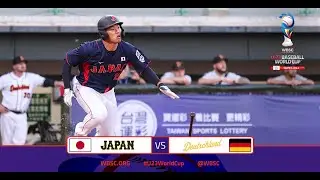 Highlights: 🇯🇵 Japan vs. 🇩🇪 Germany - WBSC U-23 Baseball World Cup - Opening Round