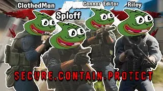 Shockingly hard SCP mission with 4 pepegas