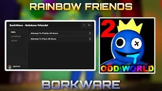 Rainbow Friends Script | PickUp Item, Piece Item, Esp Monster | Mobile