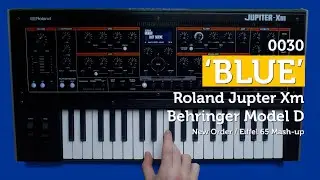 If New Order and Eiffel 65 had shared the same (BLUE) room - [ Jupiter-Xm / Model D ] - 0030