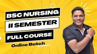 BSc Nursing 2nd Sem Syllabus & Best Book 2023-24 | BSc Nursing 2nd Sem Online Classes