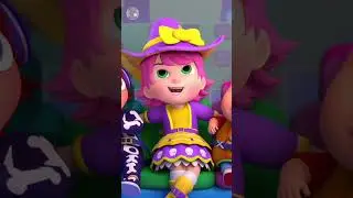 Halloween Wheels On the Bus #shorts #kidssongs #cartoonvideo #worldofbabies #nurseryhymes
