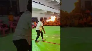 Don’t try this #fire 🔥#silambam #vibe #enjoy #love #trending #viralvideo #art #like #shorts #reels