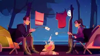 Camp Fire | Animation | Adobe After Effects