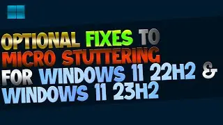 FIX WINDOWS 11 STUTTERING | How to Fix Windows Stuttering in Games 🎮