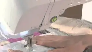 Brother Domestic Sewing Machine Quilting Foot Tutorial