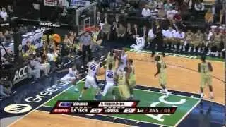 Andre Dawkins Jam in 2010 ACC Title Game