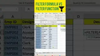 Filter formula Excel | New Age formula 