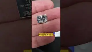 Valcambi Suisse bars are exactly 1 gram of 999 fine silver. I weigh them to find out if it's true.