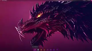 Garuda Linux KDE Dragonised Desktop