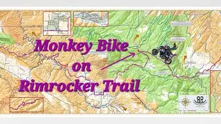 Monkey Bike on the Rimrocker Trail