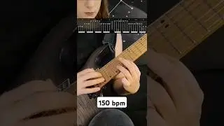 Tapping lick tutorial💪#guitar #solo #tapping #tabs #tutorial #shredding